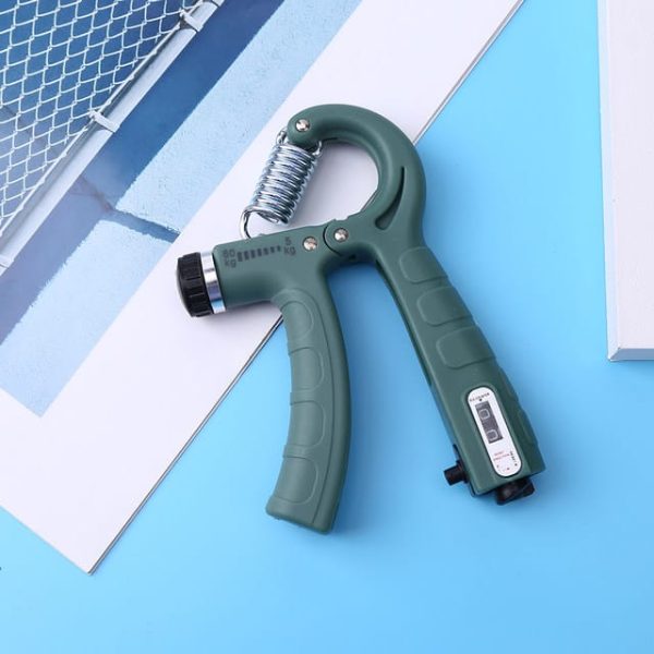 Adjustable Exerciser Hand Gripper With Counter Strengthener