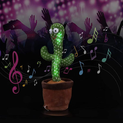 Dancing, Talking Cactus | Tree Cactus Plush Toy