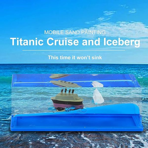 Titanic Liquid Wave Cruise Ship,nautical Car Dashboard