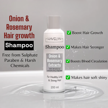 Havelyn Onion & Rosemary Shampoo