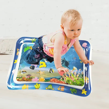 Inflatable Water Tummy Time Mat for Babies – Sensory Play