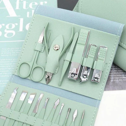 Premium 16-Piece Nail Care Kit