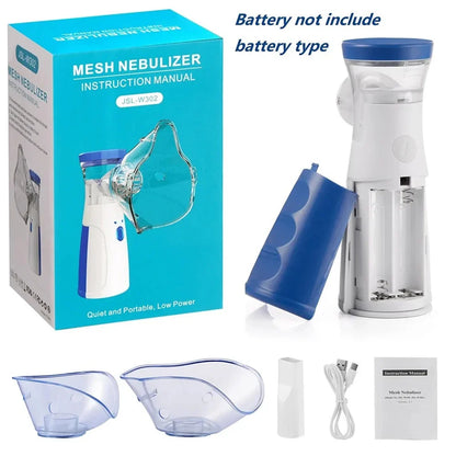Portable Mesh Nebulizer for Kids & Adults