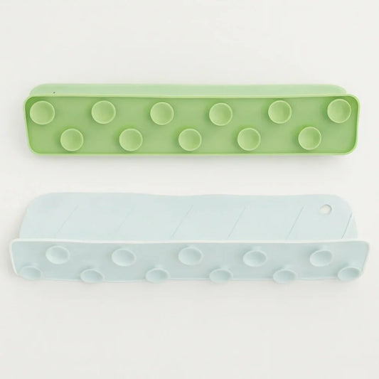 Suction For Kitchen And Bathroom Flexible Water Splash Stopper - 12 Inch (Random Color)