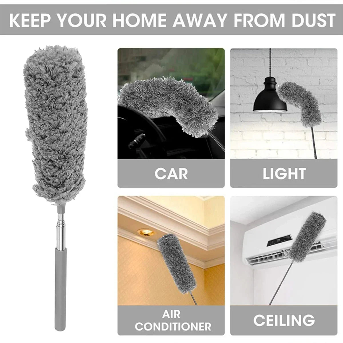 Washable Microfiber Cleaning Duster